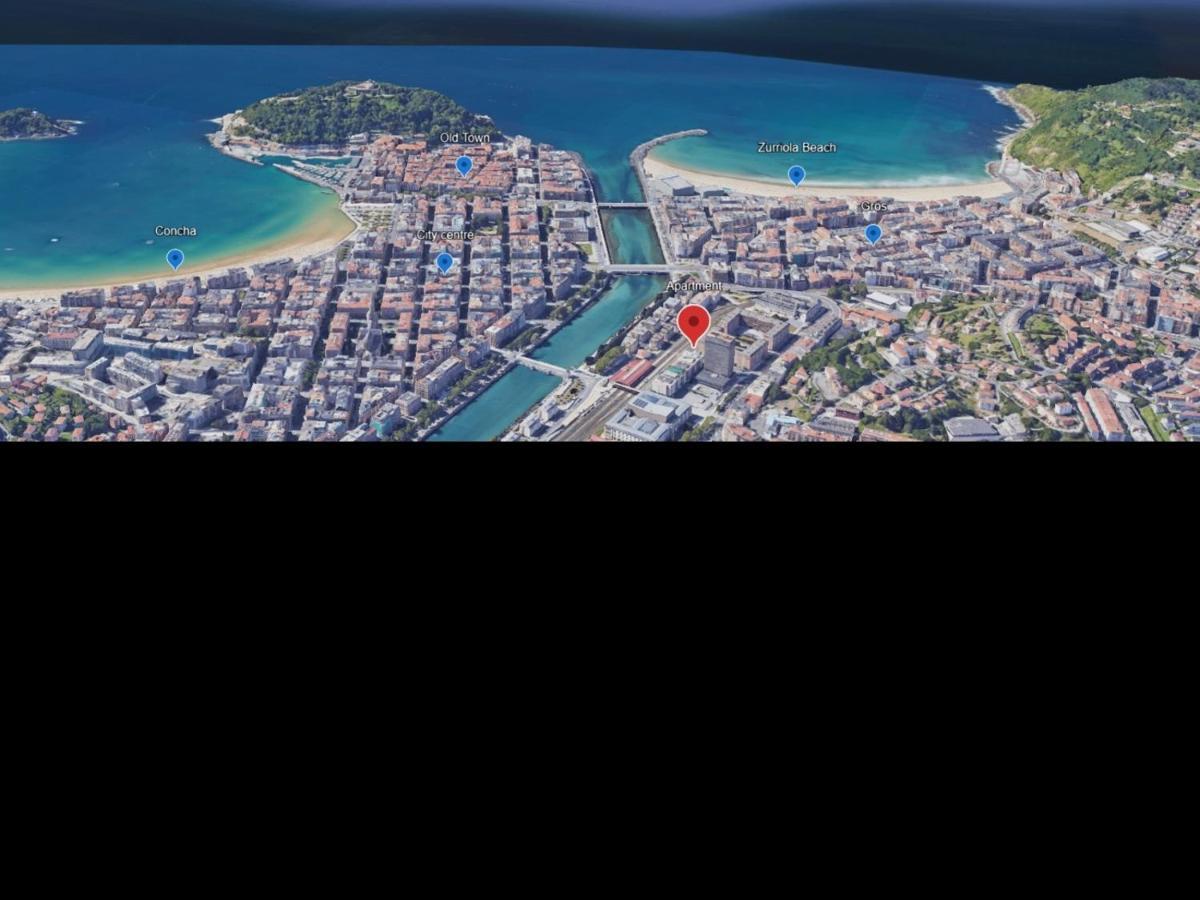 Precioso Piso Centrico Con Aparcamiento Gratuito Apartamento San Sebastián Exterior foto